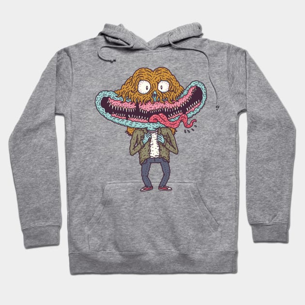 Larry Big-mouth Hoodie by hex